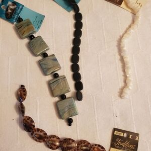 Four Strands Of Braclet Gems. Hobby Lobby